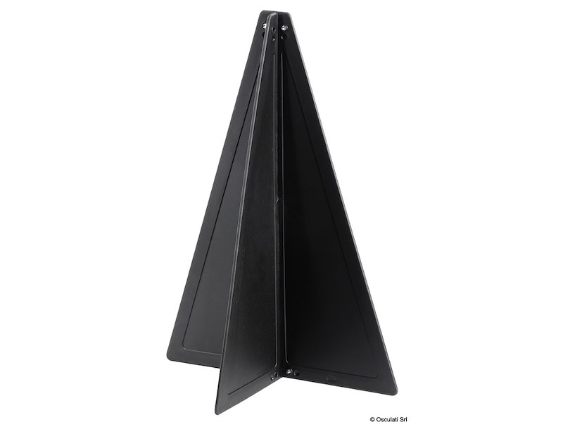 Cono nero di segnalazione 