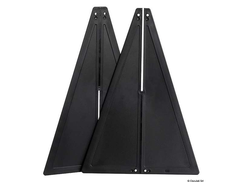 Cono nero di segnalazione 