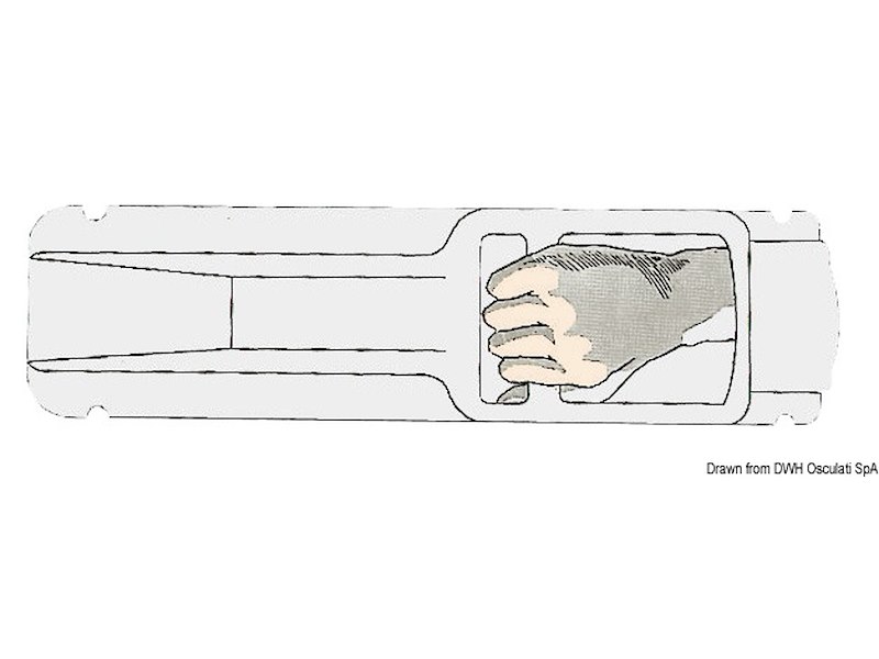 Pagaia emergenza a mano 