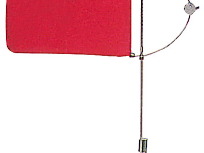 Astina segnavento inox 