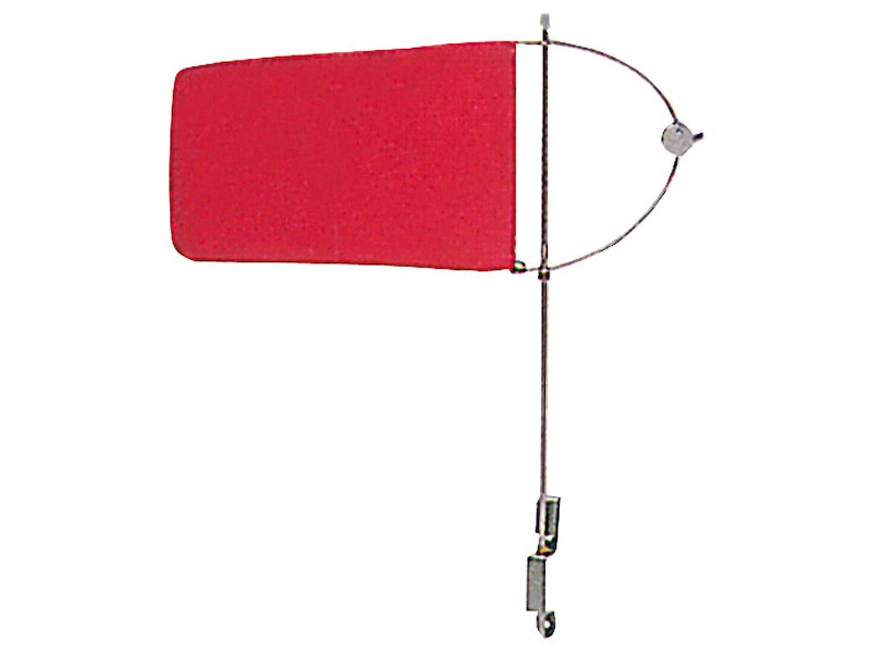 Astina segnavento inox 