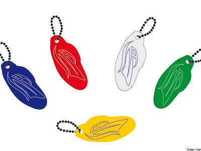 Portachiave morbidone modello Motoscafo