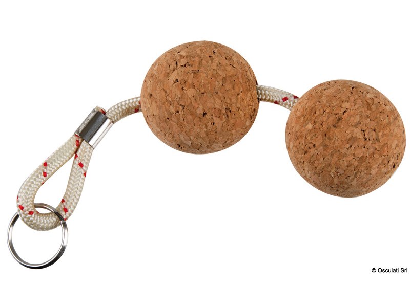 Portachiave galleggiante in sughero