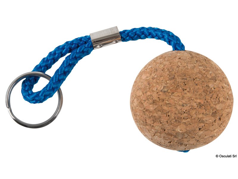 Portachiave galleggiante in sughero