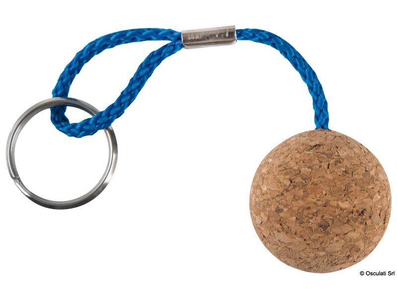 Portachiave galleggiante in sughero