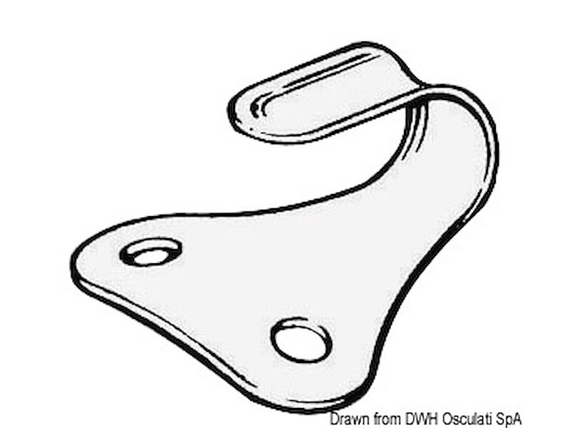 Gancetto in Acciaio Inox