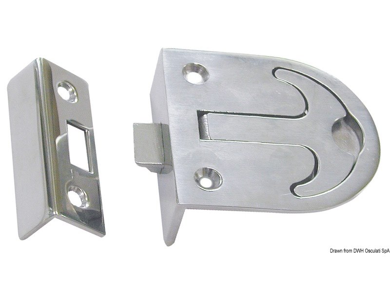 Alzapagliolo inox 57x76 mm 