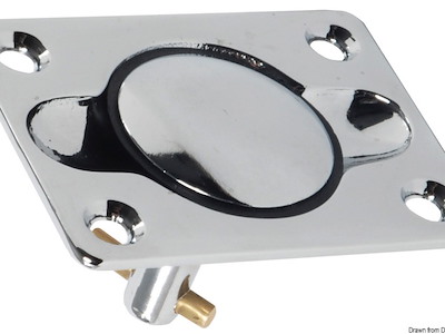 Alzapaglioli a pomolo 65x50mm 