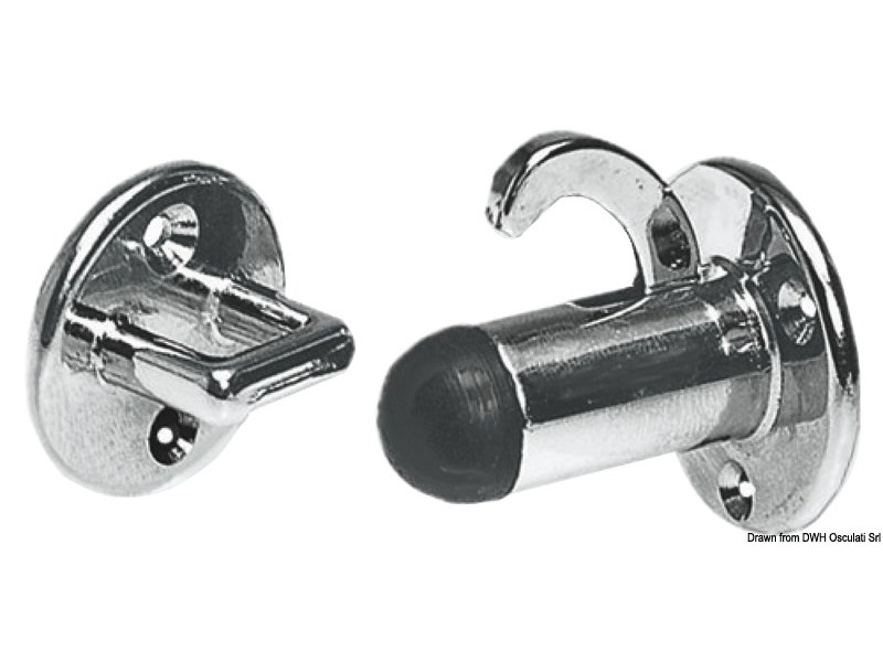 Fermaporta a battente ott.cr. 