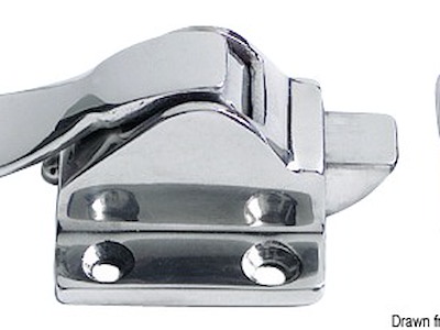 Chiusura inox a scatto mm48x37 