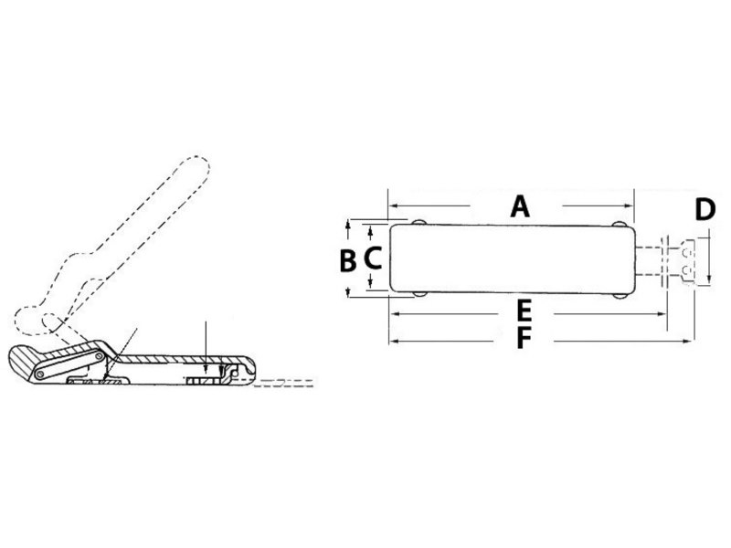 Chiusura antivibrante per gavoni