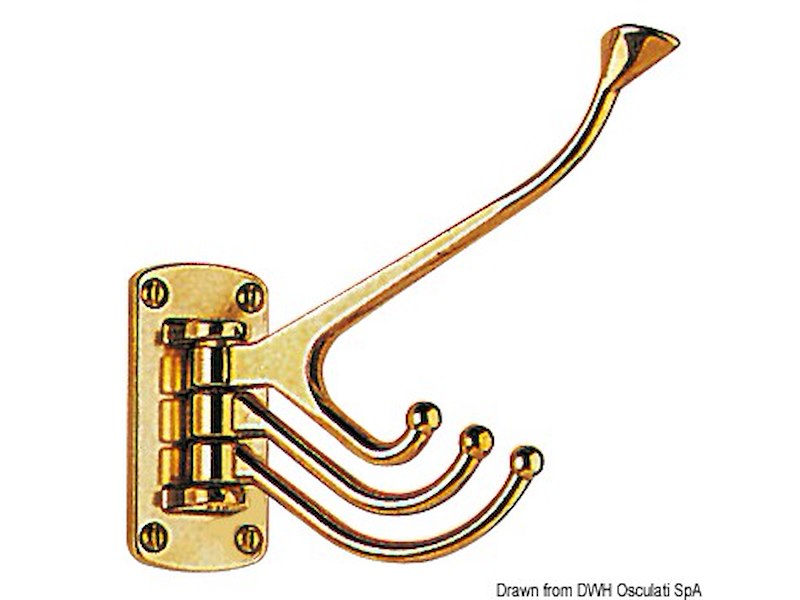 Appendiabito a 4 ganci snodati