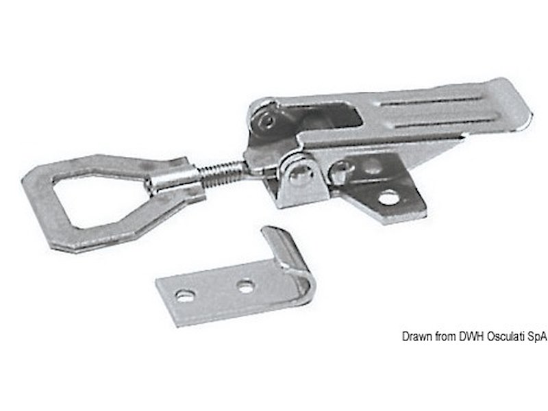 Chiusura a leva inox 250kg 
