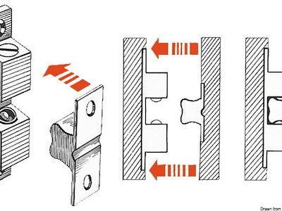 Fermaporte a sfere 49x10 