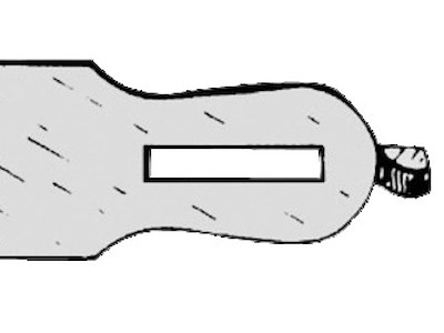 Cerniera a ribalta o.c.95x25 