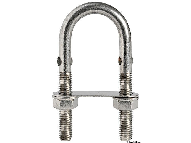 Cavallotto ad U in tondino pizzicato