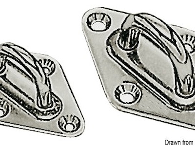 Basetta romboidale con ponticello