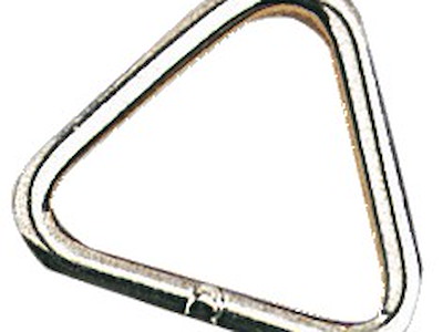Anello triangolare per zerli