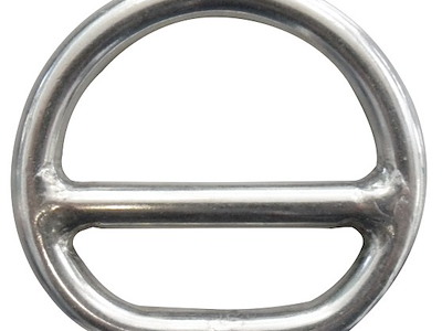 Anello mezzo tondo con barretta per zerli