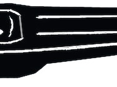 Bitta a strozza in nylon 155 mm 