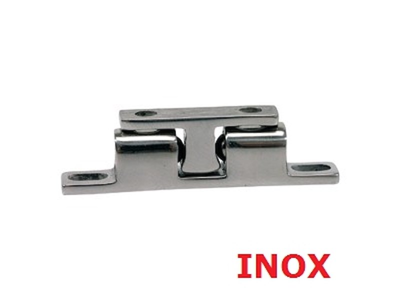 CRICCHETTO FERMAPORTA INOX A DOPPIA SFERA