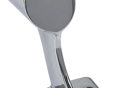 Supporto corrimano a base rettangolare