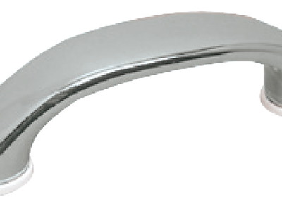 Maniglia completa di basetta in plastica