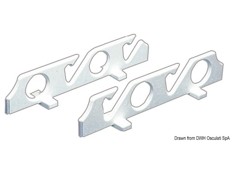 Portacanna per fissaggio a murata