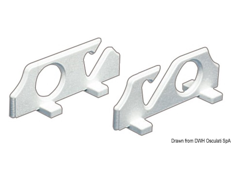 Portacanna per fissaggio a murata