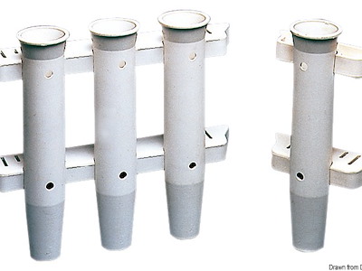 Portacanna da parete in plastica