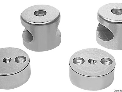 Terminale corrimano tientibene a fissaggio superiore