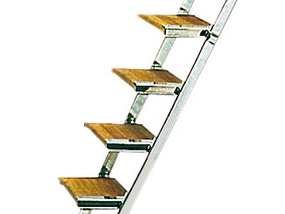 Passerella scaletta inox 150 cm 