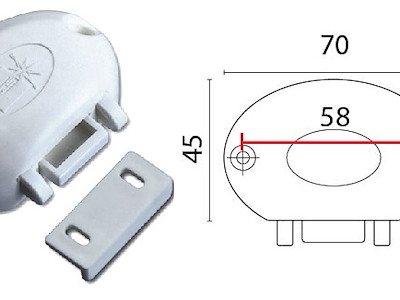SCROCCHETTO OVAL ANTIVIBRANTE