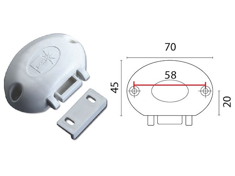 SCROCCHETTO OVAL ANTIVIBRANTE