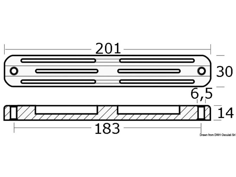 Anodo FB Selva 40 HP 