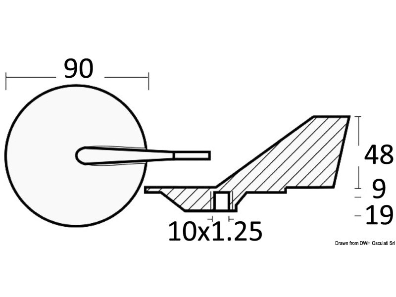 Pinna Yamaha/Mariner