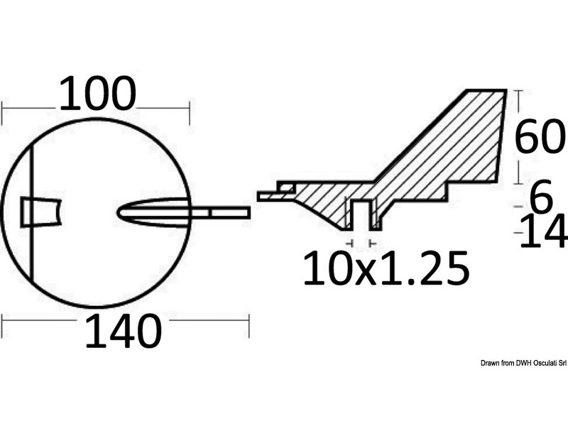 Pinna Yamaha/Mariner