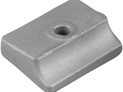 Anodo a placchetta 9,9/15 HP 