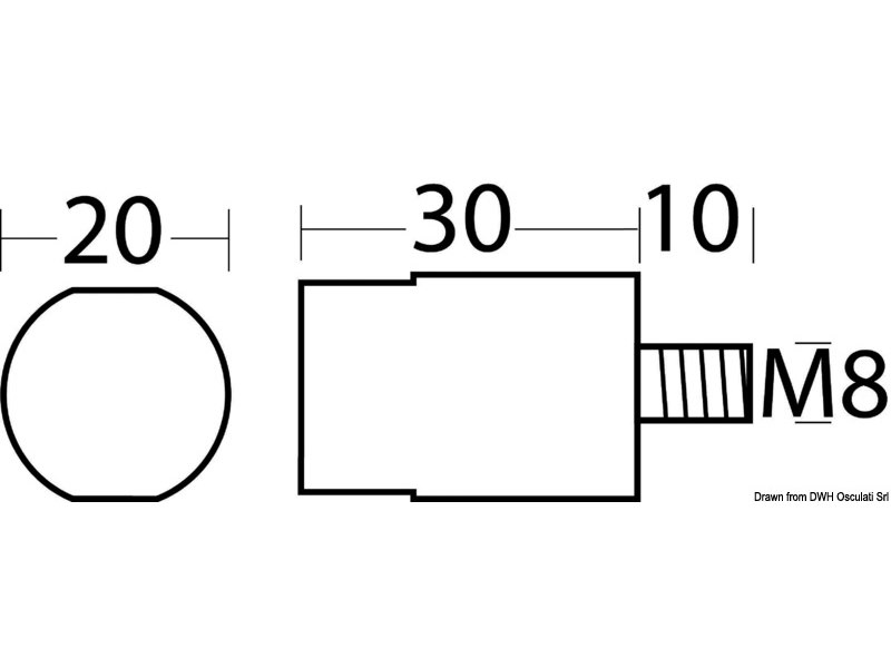 Anodo Yanmar circolare 