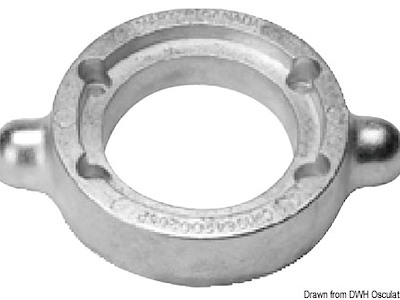 Anodo a collare Saildrive 