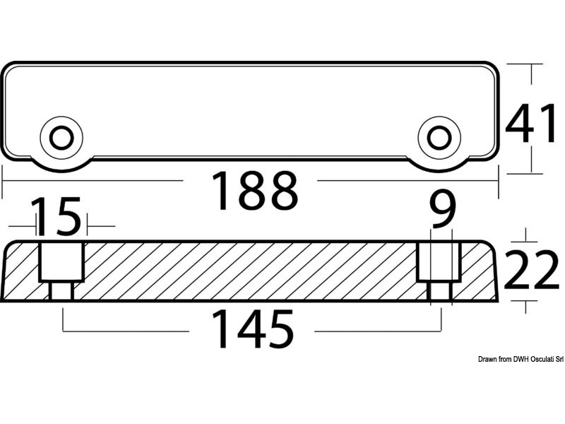 Barra universale per piedi tipo 250/270/280