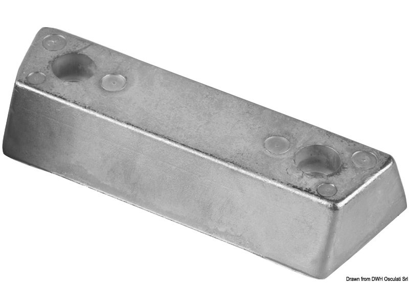 Anodo base piede per Duo Prop