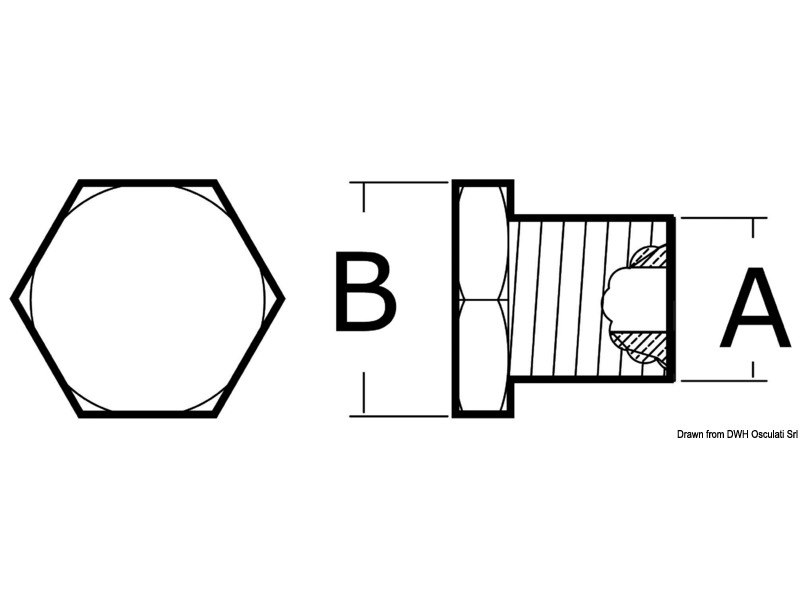 Tappo zinco refrigerante