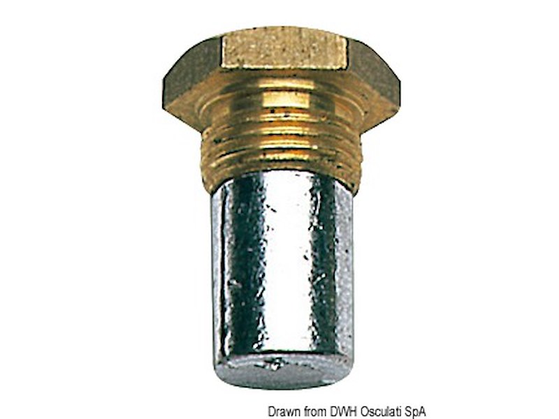 Tappo zinco refrigerante