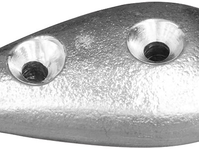 Anodo a saponetta in zinco