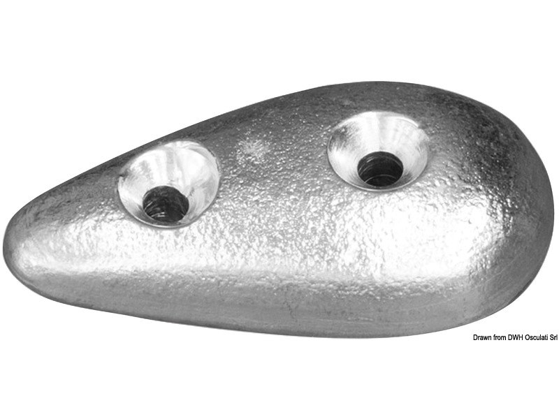 Anodo a saponetta in zinco