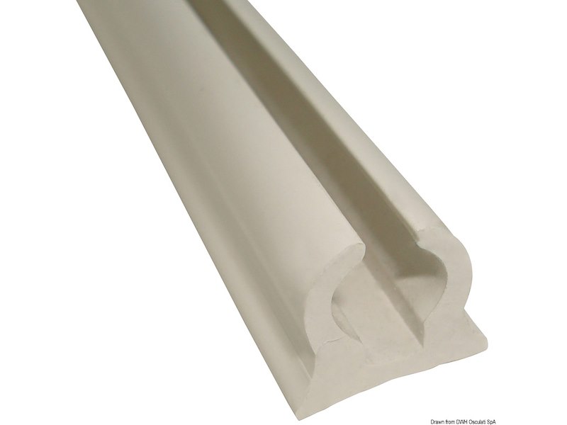 Canalina per fissaggio tendalini, capottine e cuscini