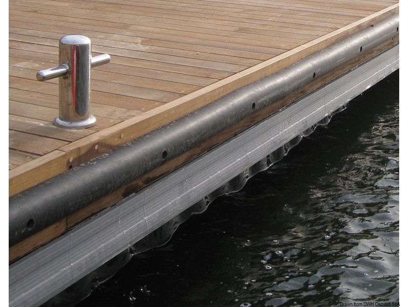 Profilo PVC nero 70 x 70 mm  (barra 2 m) 