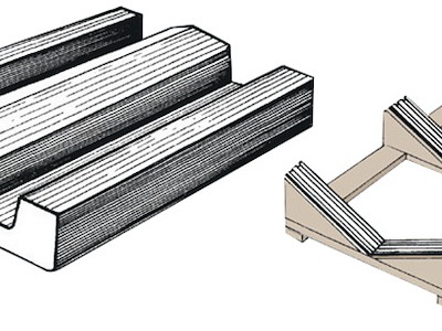 Profilato PVC 73 x 16 mm  (rotolo 24 m) 