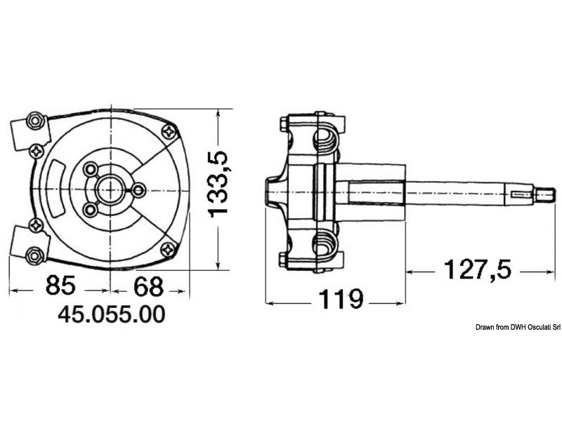 Sistema di guida rotativo T 71 FC